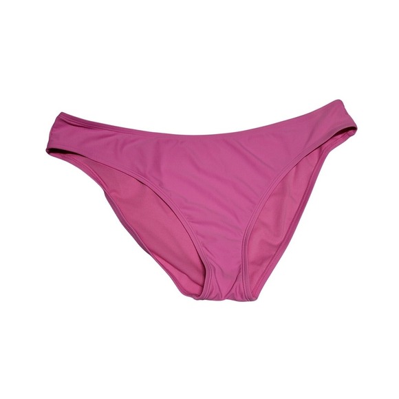Two Ninety-Nine Bikini Bottoms Striped Ruched Low Rise Swimwear Pink XXL - Picture 4 of 11